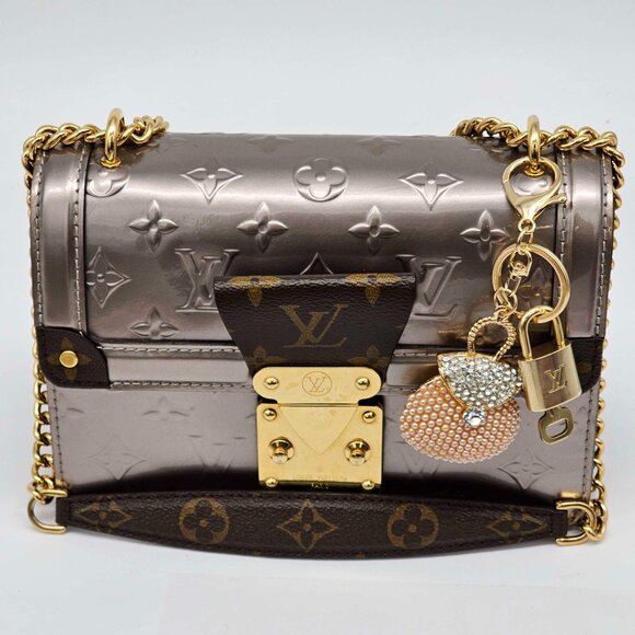 Authentic Louis Vuitton Lock & Key with unbranded Bagcharm, Keycharm, Keychain - Picture 3 of 8